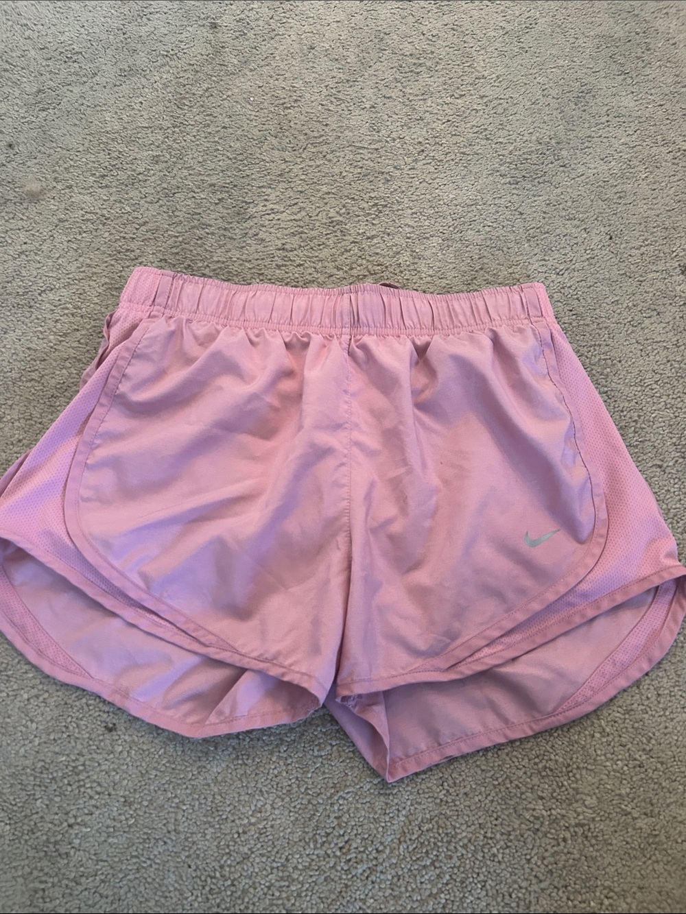 Nike Light Pink Athletic Running Shorts